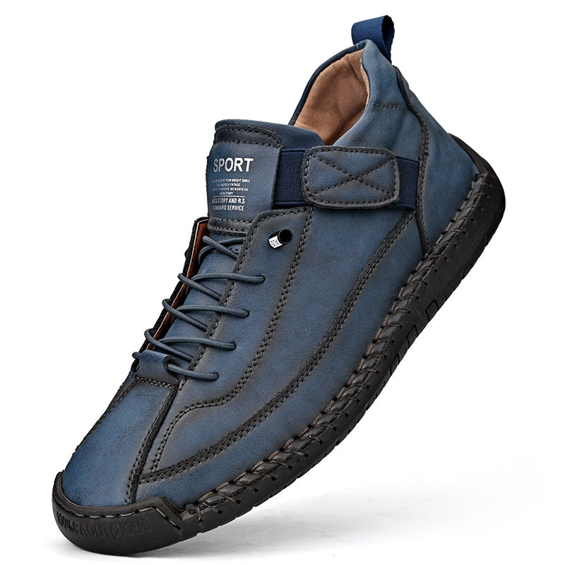 【30% POPUST】【38-48】Muška casual obuća za svakodnevnu upotrebu, rad, aktivnosti na otvorenom, šivane cipele-3897476