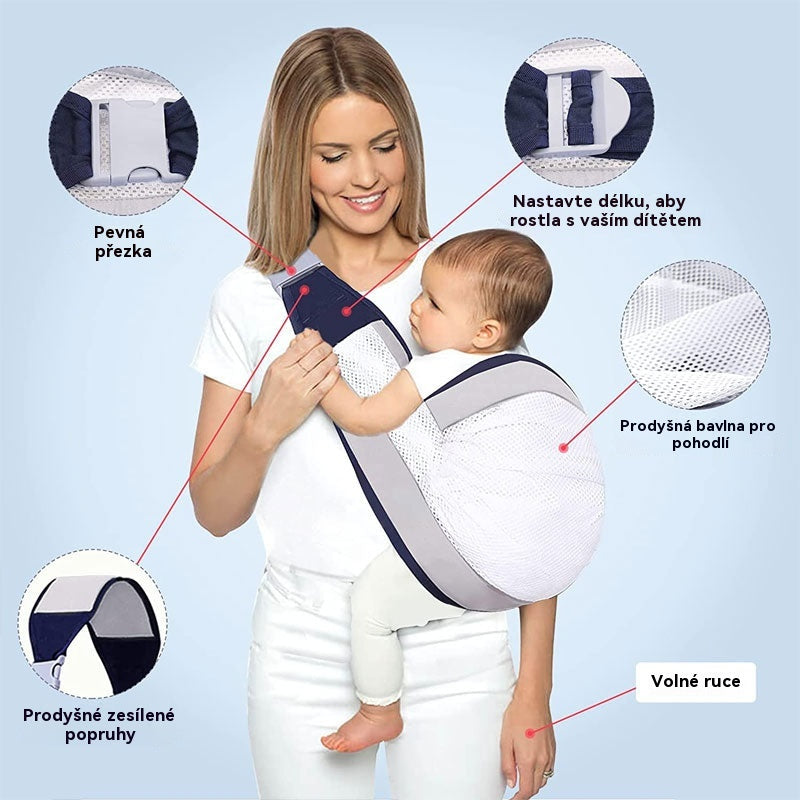 👨🍼【Kupte 1 a získejte 1 zdarma】Multifunkční přenosné nosítko pro děti, nosnost 20 kg, vhodné pro děti ve věku 0-3 let