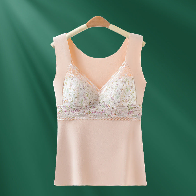 🔥【2 komada】❤️【40-100 kg】Jesenski/zimski čipkasti grudnjak od guščjeg perja, prekrasan dizajn leđa, push-up poprsje✅