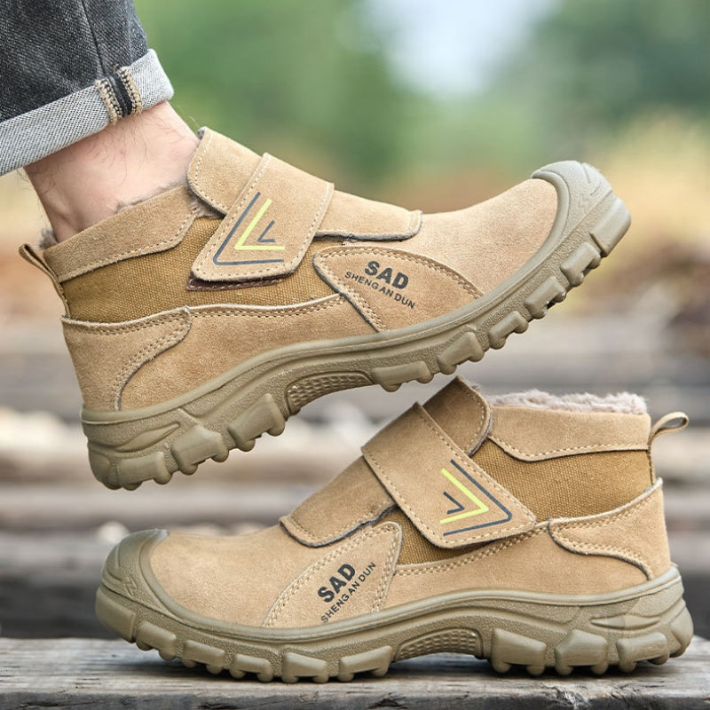 🔥🔥【Zimowe zniżki 50%】👞【39-45】Męskie zimowe buty robocze – ciepłe, wygodne i antypoślizgowe, idealne na trudne warunki