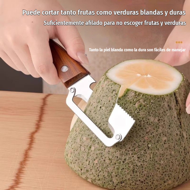 💥Compra uno y llévate otro gratis💥🔪Pelador multifuncional de acero inoxidable🧅【2 artículos】