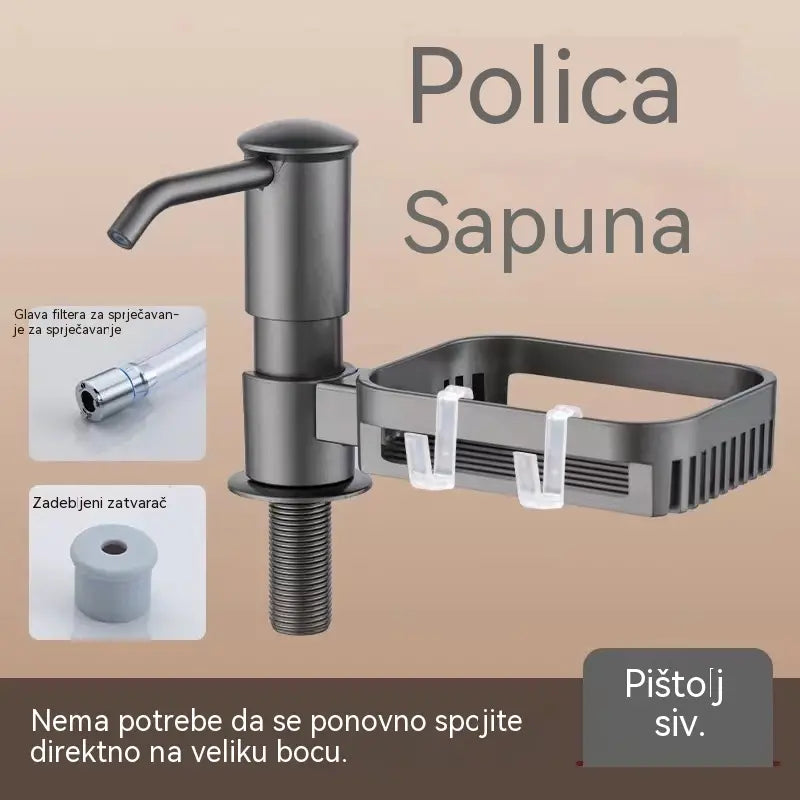Komplet produžne cijevi za dozator sapuna za sudoper