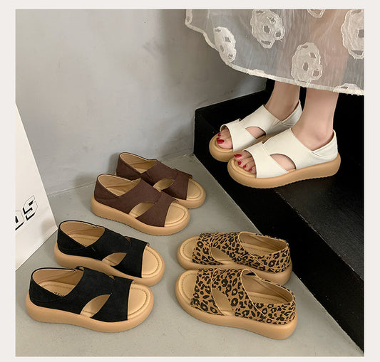 【35-42】🏆✨Sandale la modă super confortabile cu talpă moale - design bidirecțional pentru papuci și sandale