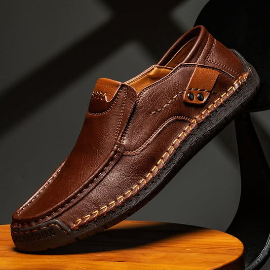【38-48】Mocasini mărimi mari din piele lucrați manual