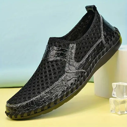 👞🌞【39-50】Sandale casual de vară pentru bărbați, din plasă, respirabile, mărime mare, 2025