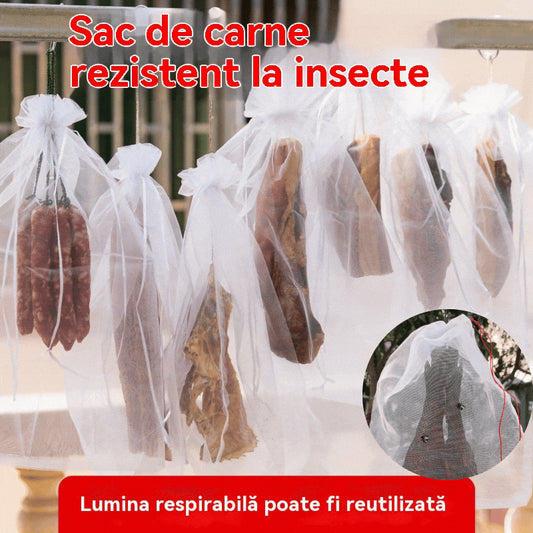 🐷🐮🍖【20 kom】Posebna vrećica od gaze za sušenje svinjskog mesa za zaštitu od insekata i ptica 3873679