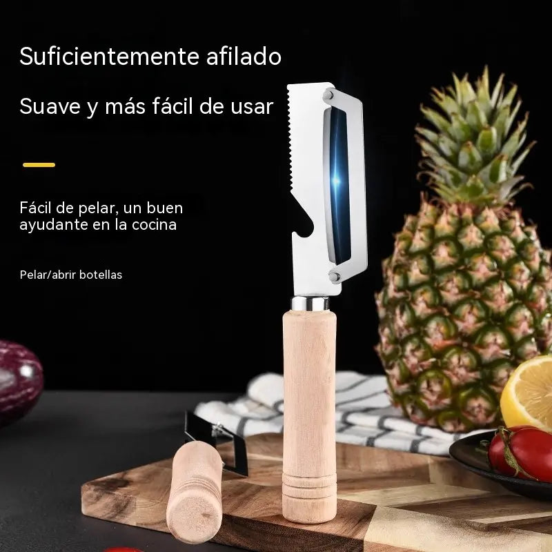 ✅(2 artikla) 🧅🔪 Višenamjenska gulilica za kuhinju: Guli, reže povrće, otvara boce! 🔥