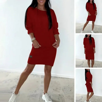 🎁Nové dámské bavlněné úzké šaty z roku 2025