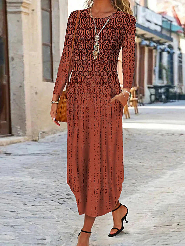 🌸💃✨【S-3XL】Udobna i elegantna haljina dugih rukava novog stila za jesen 3907754
