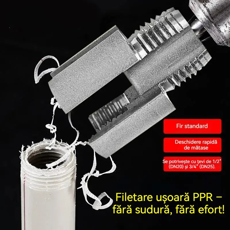 🔩Jednostavno PPR navojavanje – bez zavarivanja, bez napora! 【Set od 2 – za cijevi od 1/2” (DN20) i 3/4” (DN25)】