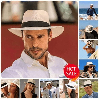 👒🌿【56-58cm】Novi ljetni muški i ženski šeširi za sunce, suncobrani, šeširi za sunce sa širokim obodom od slame za more, šeširi za plažu za putovanja