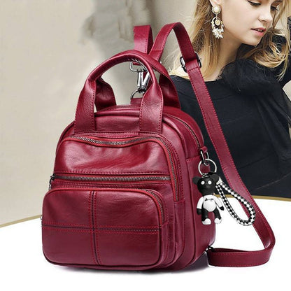 2025 Nowa wielofunkcyjna torba crossbody damska z miękkiej skóry