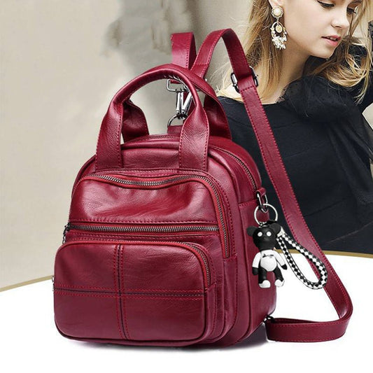 2025 Nowa wielofunkcyjna torba crossbody damska z miękkiej skóry