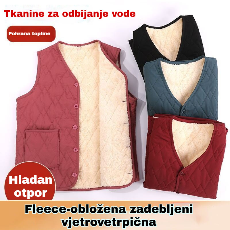 【🔥Kupite jedan, dobijte jedan gratis】🔥Novi tanki i topli prsluk bez rukava za jesen i zimu