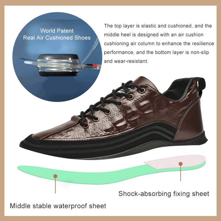 🔥【38-48】 Luxusní pánské trendy boty s tlustou podrážkou