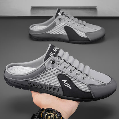 👞🔥【39-44】Nowe męskie sportowe wsuwane i codzienne kapcie-3975636