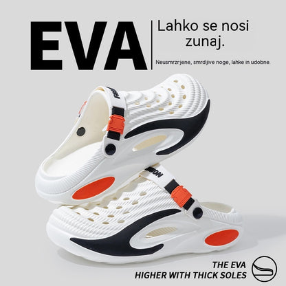 👟 Špeciálna ponuka s 50% zľavou 🌬️ Viacúčelové pánske sandále (zosilnená podrážka z EVA): Protišmykové, ultraľahké, priedušné - perfektná voľba na pláž, šport aj každodenné nosenie 🏃‍♂️