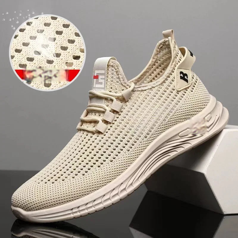 🥇【ZĽAVA 50%】👟【39-44】Pánska ležérna obuv, pohodlná, priedušná, sieťovaná, protišmyková a módna