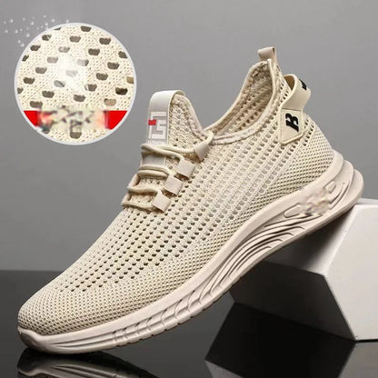 🥇【ZĽAVA 50%】👟【39-44】Pánska ležérna obuv, pohodlná, priedušná, sieťovaná, protišmyková a módna