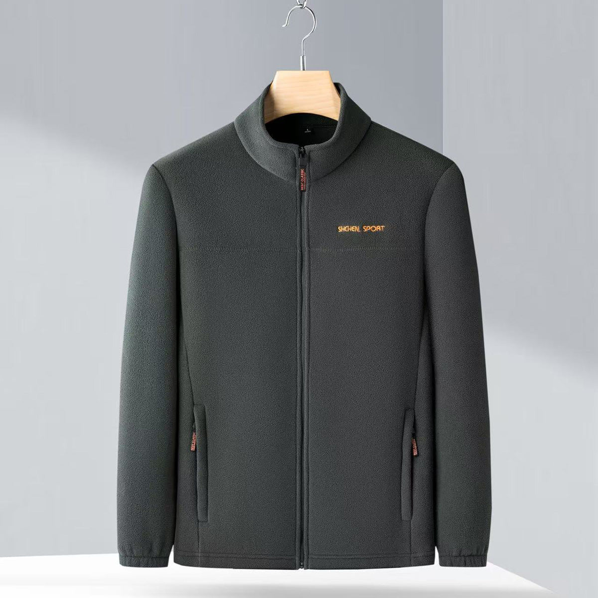 🧥🍂【Popularni proizvodi】🔥men jesensku i zimsku polarnu jaknu od runa, jaknu s visokim ovratnikom za mlade i sredovječne muškarce