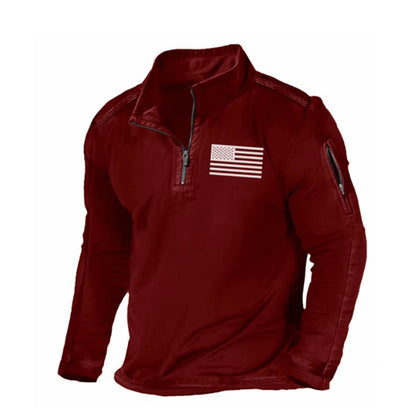 2024 Męska bluza polarowa z długim rękawem i kapturem-3795813