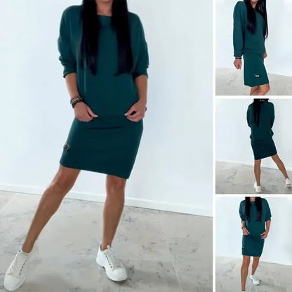 🎁Nové dámské bavlněné úzké šaty z roku 2025