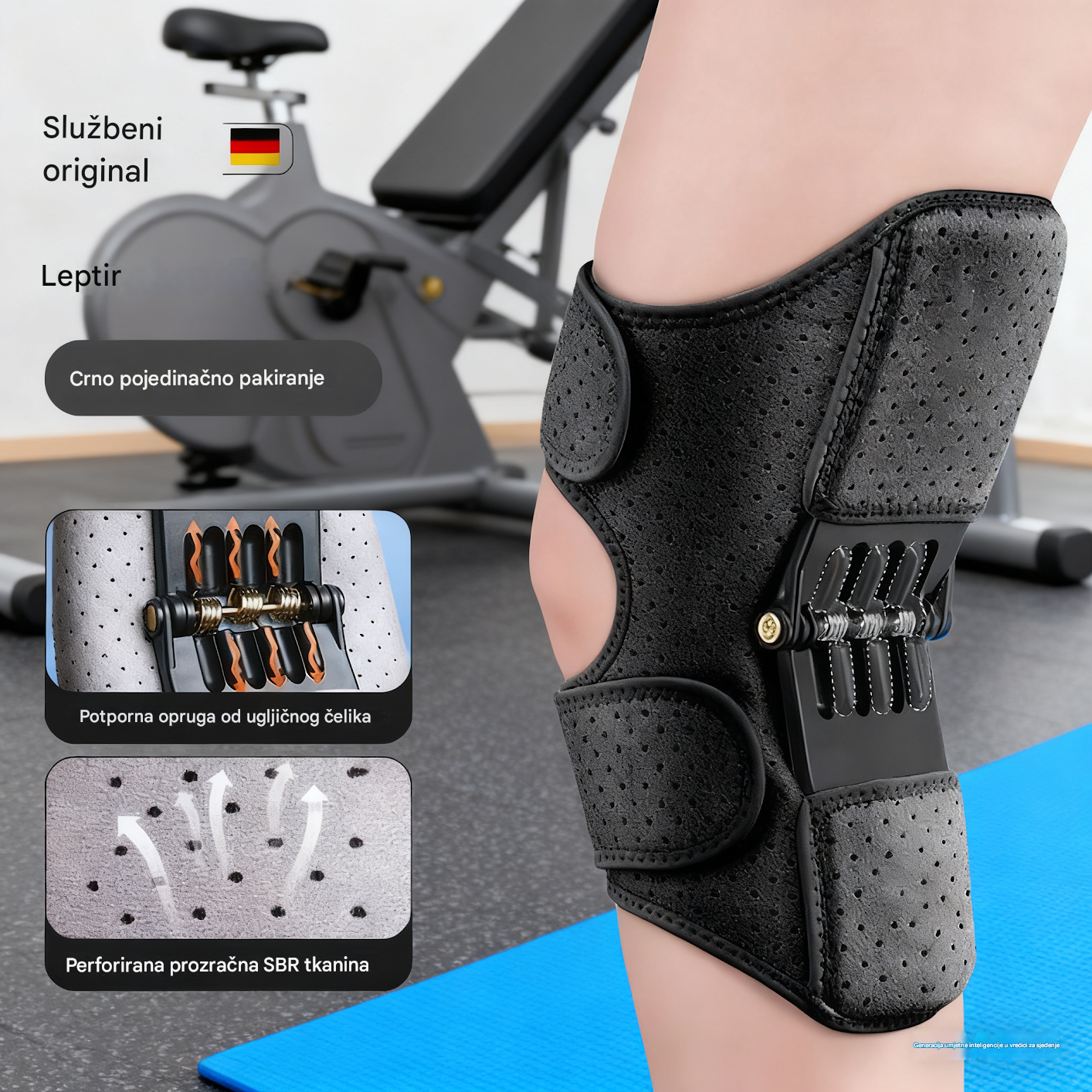 🔥Kupite 1 i uzmite 1 besplatno🔥 🦵Ojačana koljena ortoza s oprugama – stabilnost, podrška i manji pritisak pri svakom koraku, zaštitite svoja koljena.