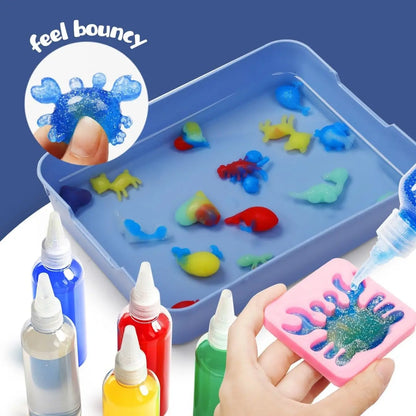 🎨✨ 【Ograničena ponuda -50%】 Kreativni dječji set igračaka 【6 boja + 8 oblika】