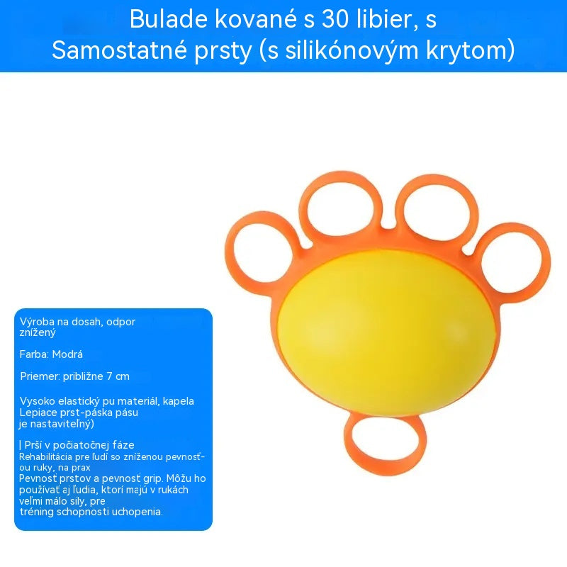 🥇🔥Posilňovacia loptička na ruku – efektívny tréning úchopu, prstov a zápästia kdekoľvek