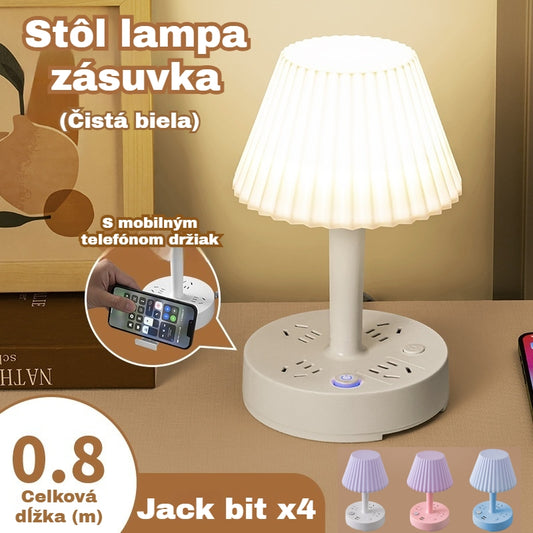 🌟【Kúp 1 a získaj 1 zadarmo】💡Multifunkčné nočné svetlo so zabudovaným predlžovacím káblom: praktické, štýlové a priestorovo úsporné!