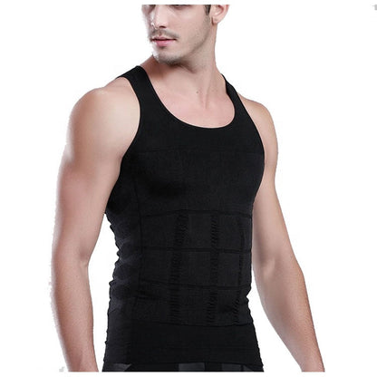 🔥 Îmbrăcăminte bărbătească pentru modelarea abdomenului, maiouri, conturarea pieptului 