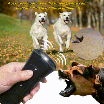👪¡Este repelente ultrasónico para perros puede protegerlo a usted y a su familia!
