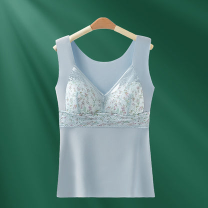 🔥【2 komada】❤️【40-100 kg】Jesenski/zimski čipkasti grudnjak od guščjeg perja, prekrasan dizajn leđa, push-up poprsje✅