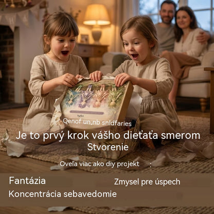 🌸50% zľava - Šijacia séria Fairy Tale - Sada patchworkových víl pre domácich majstrov✨👼