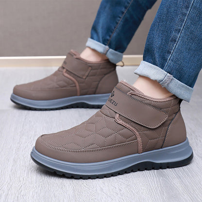 【39-45】Nove zimske muške čizme za snijeg, zadebljane radi topline, otporne na hladnoću, visoke muške Martin čizme, s čičak trakama