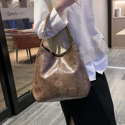 💖👜💖Nova naramna torba z veliko prostornino iz mehkega usnja - vsestranska modna ženska torbica