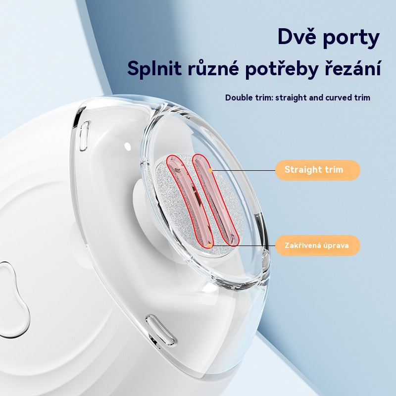 💅 Kúpte 1 kus a získajte 1 zadarmo! ✨ Automatický pilník na nechty (1 kus), pre bezpečnú a šetrnú starostlivosť o nechty, nastaviteľný pre rôzne typy a hrúbky nechtov.👶🔧