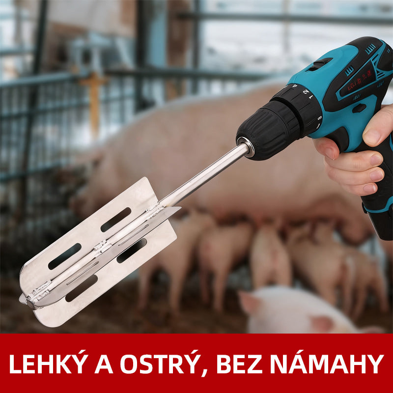 🐷🪒👨‍🌾Kupite 1, dobijte 1 gratis🔥Stroj za uklanjanje dlaka dizajniran za klanje, električni strugač za svinjske dlake, moćan alat za uklanjanje dlaka sa svinja.
