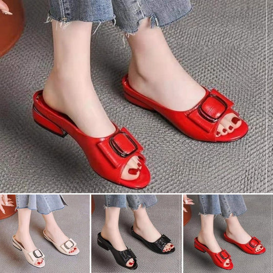 🤩👡【34-40】Nove elegantne sandale s ribljim ustima s mekanim potplatom moderne su i svestrane
