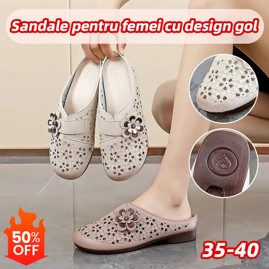 👠🔥🔥【35-40】Nove modne ženske Birkenstock cipele s trodimenzionalnim cvijetom i zatvorenim prstima, udoban i prozračan bez zagušljivosti