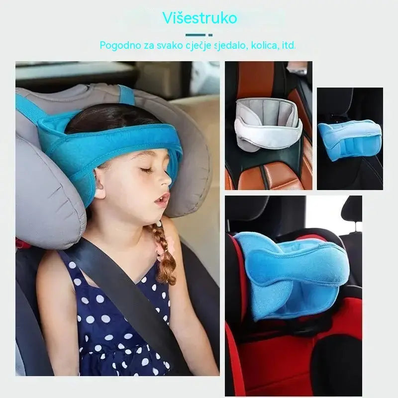 🚗  😴 Naslon za glavu za spavanje u automobilu: Podesiv, mekan i pruža dobru potporu, sprječava pad glave, omogućujući vam udobno drijemanje tijekom putovanja. 🛌
