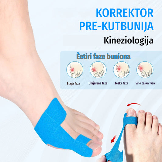 🦶✅【50 kom】Fleksibilni štitnik za prste, flaster za potporu kod opeklina, sportski zavoj otporan na habanje