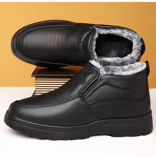 🔥👞50% popusta💥【38-48】 Muške Zimske Čizme od Prave Kože – Topla, Vodootporna i Udobna Obuća s Krznom, Savršene za Zimu