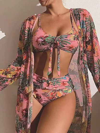 👙☀️【S-2XL】Novi trodijelni set kupaćih kostima 2025.-3923840
