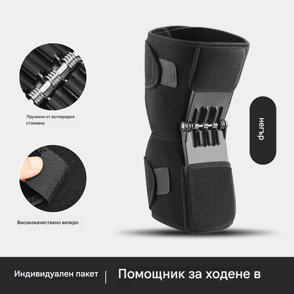 🎁50% отстъпка🎁 Многофункционален пружинен наколеник – Подобрете комфорта при движение и защита на ставите, облекчава напрежението в коляното