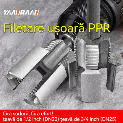 🔩Jednostavno PPR navojavanje – bez zavarivanja, bez napora! 【Set od 2 – za cijevi od 1/2” (DN20) i 3/4” (DN25)】