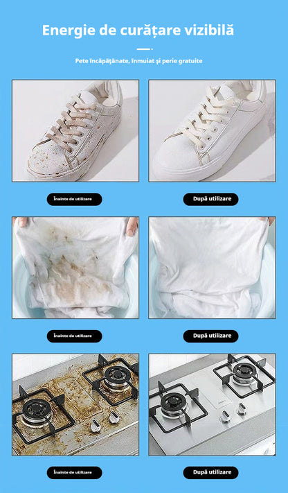 🎁【Kupte 2 a získejte 1 zdarma】【Letní slevy】Multifunkční šumivé čisticí tablety pro domácnost, účinné odstraňování skvrn