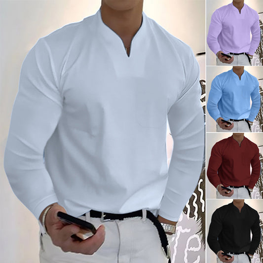 【S-5XL】Tricou bărbătesc din bumbac elastic, cu mânecă scurtă, de vară 2025