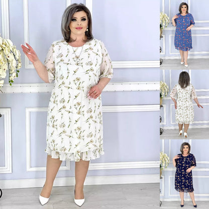 💟【S-5XL】👗Haljina s printom 2025