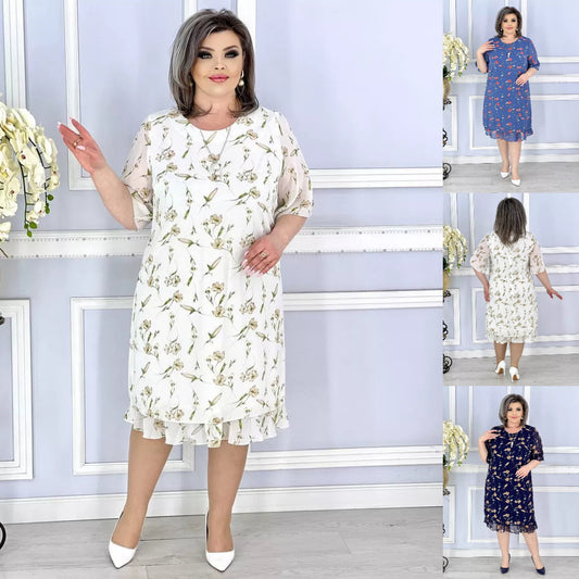💟【S-5XL】👗Haljina s printom 2025